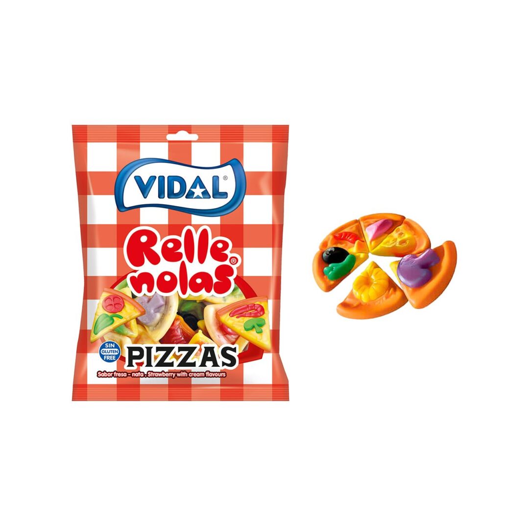 Naplněná pizza gumi cukr 90g