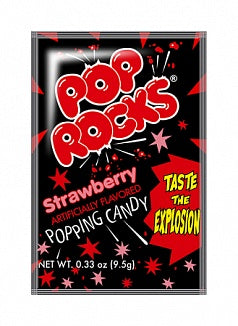 Pop Rocks Strawberry 10g epres pattogós cukorka