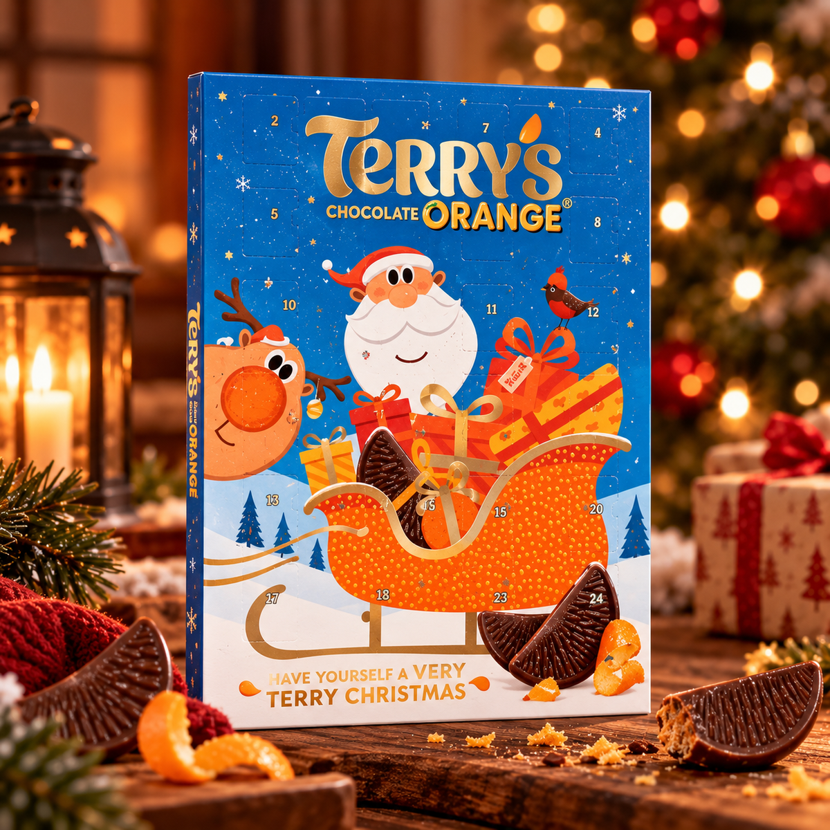 Terry's Chocolate Orange - Naraoncsos csokis adventi kalendárium 106g