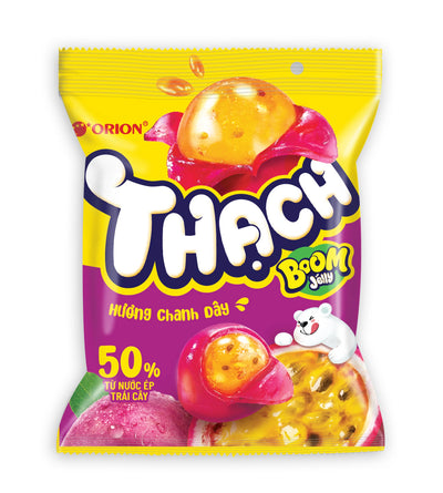 Hámozható maracuja gumicukor - Orion Boom Passion Fruit Gummy 52g