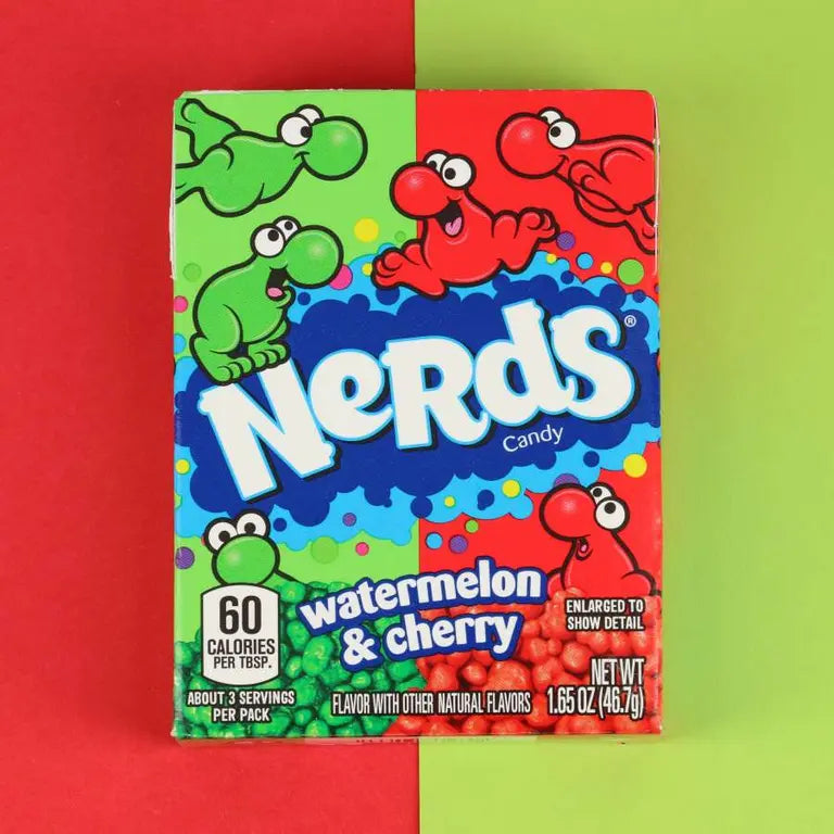 Wonka Nerds Watermelon Cherry candy 47g