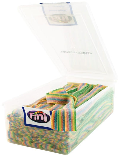 Extra savanyú tutti frutti szalag gumicukor - Fini Fizzy Fantasy Belts 1.7kg