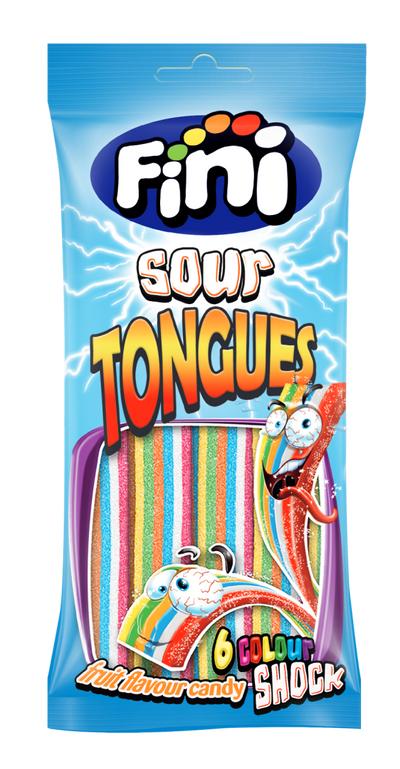 Extra savanyú tutti frutti szíj gumicukor - Fini 75g