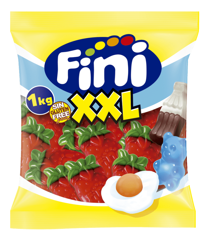 Óriás eper gumicukor fini 1kg