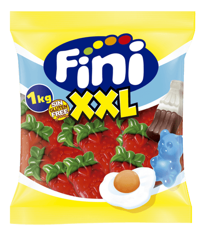 Óriás eper gumicukor fini 1kg