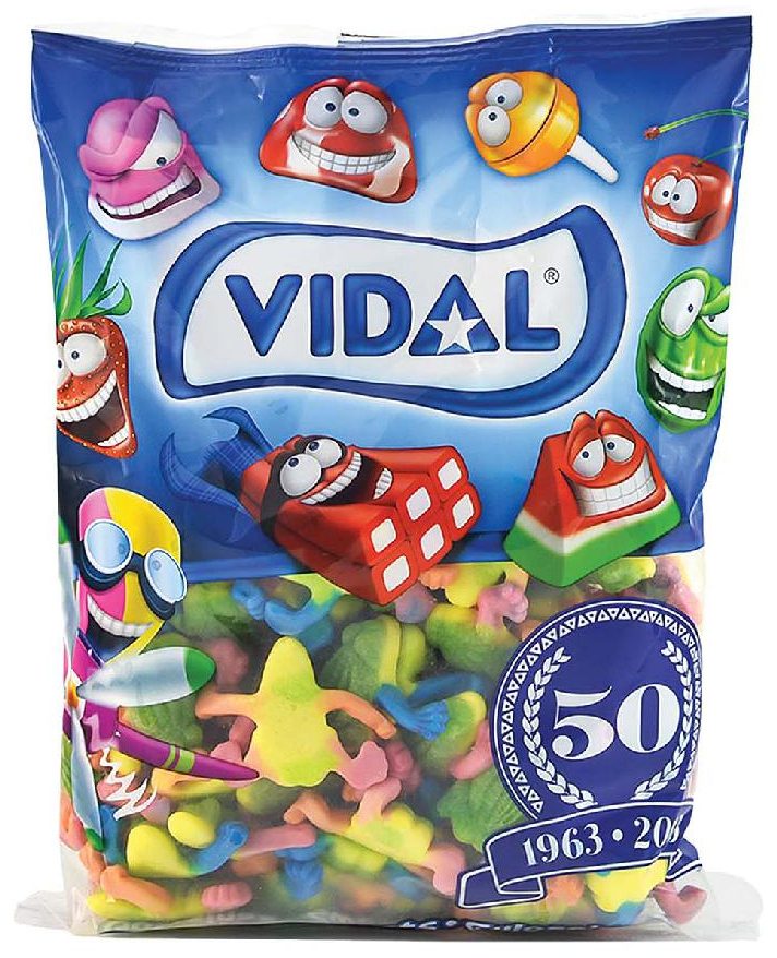 Töltött béka gumicukor családi kiszerelés 1000g