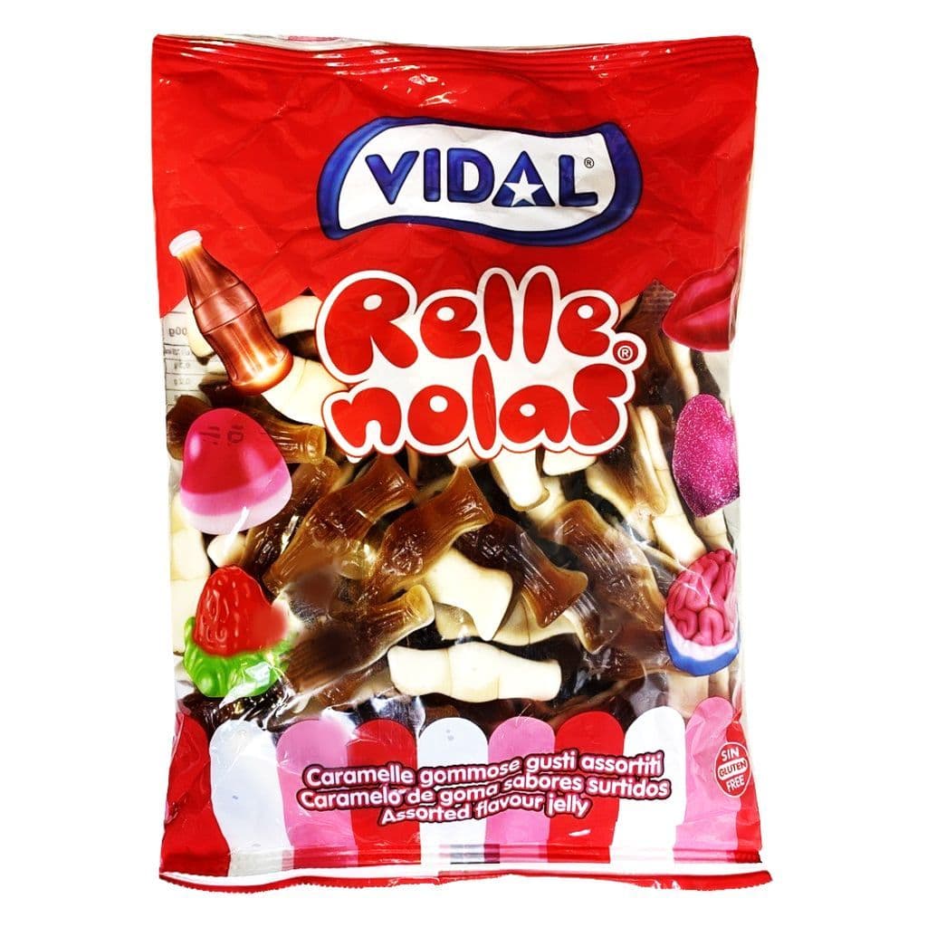 Töltött kóla gumicukor családi kiszerelés 1000g