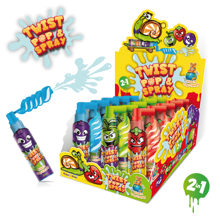 TWIST POP & SPRAY 25g
