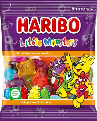 Haribo little monster kis szörnyek gumicukor 160g