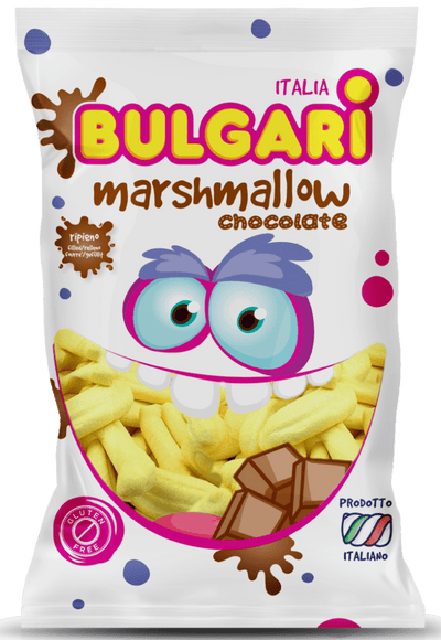 Csokoládéval töltött banán pillecukor családi csomag 1000g