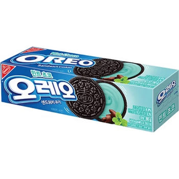 Oreo Mint Chocolate 80g  Mentás Csokoládés keksz