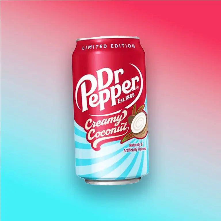 Dr Pepper USA Creamy Coconut krémes kókuszos üdítő 355ml DRS