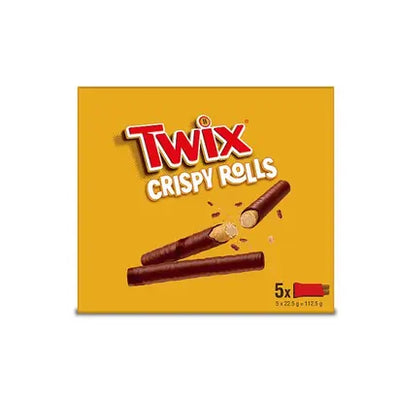 Twix Milk Chocolate Crispy Rolls Snack multipack 112g 5x2 db