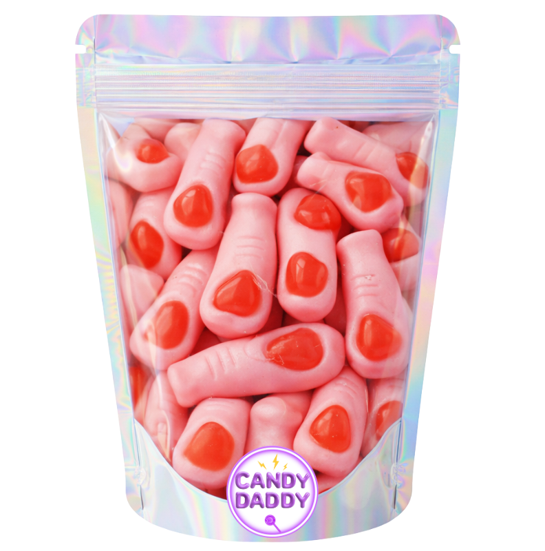 Finger gum sugar strawberry 100g - Vidal Jelly Finger
