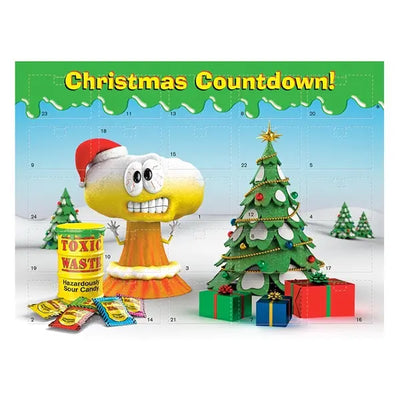 Toxic Waste Christmas Countdown extra savanyú Adventi kalendárium 75g