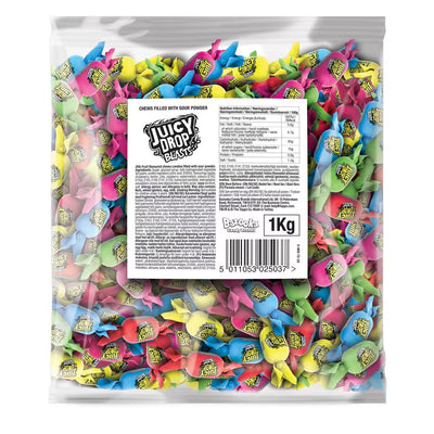 Bazooka Juicy Drop Blasts 1kg Amerikai Savanyú cukorka