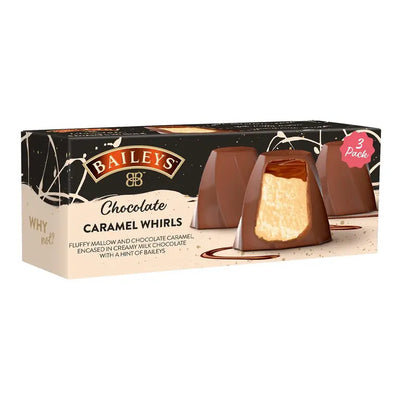 Baileys Chocolate Caramel Whirls 3 Pack Box bonbon 78g
