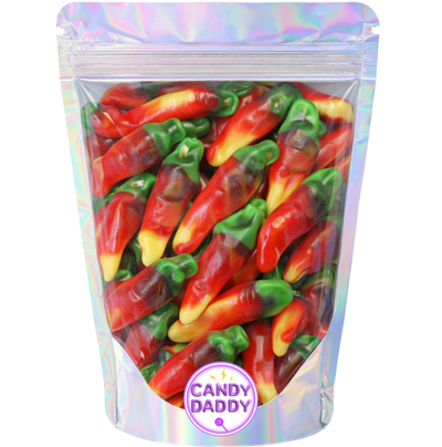 Töltött chilipaprika gumicukor 100g (CSÍPŐS)