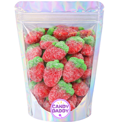 Óriás savanyú eper gumicukor 100g