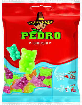 Tutti Frutti Maci Gumicukor 1 kg Pedro Gluténmentes