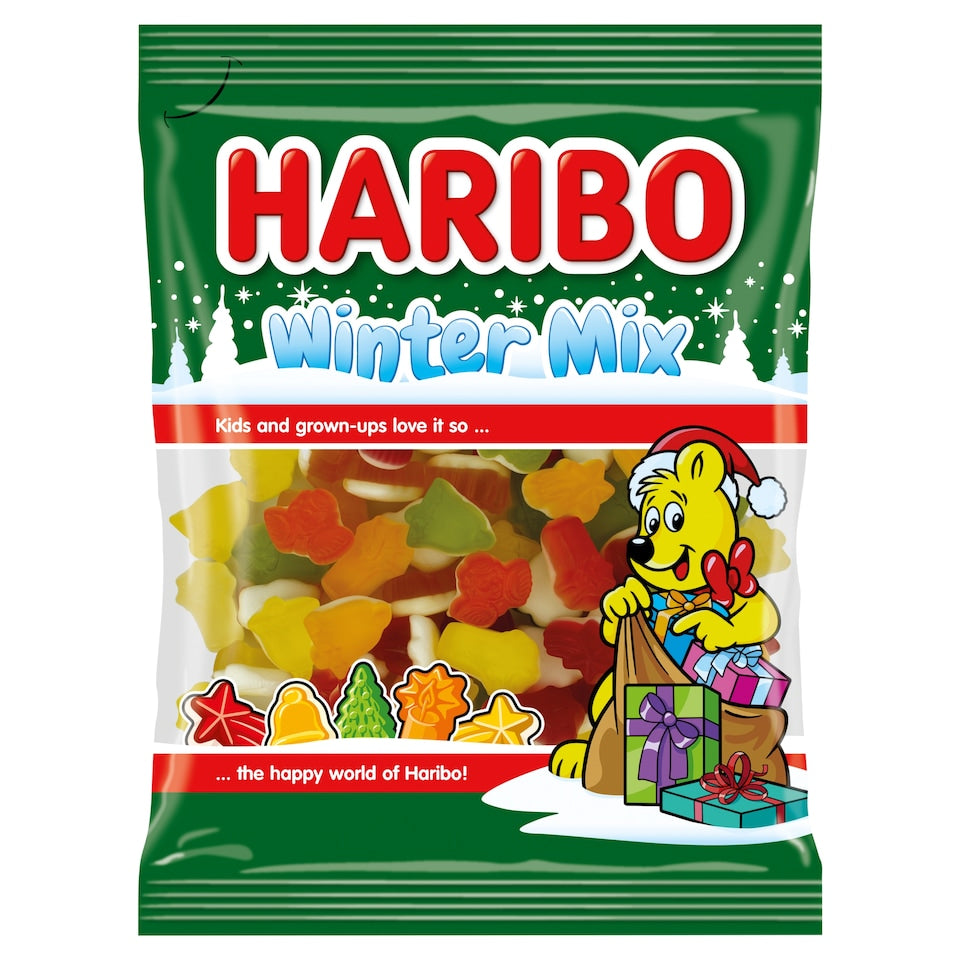 Haribo Winter gumicukor mix 175g