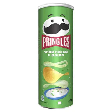 Pringles Sour cream and Onion hagymás tejfölös chips 165g