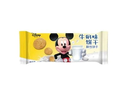 Binqi & Disney Mickey Milk Cookies 54g - tejes kekszek