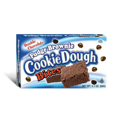 Cookie Dough Bites Double Chocolate Fudge Brownie keksz falatok 88g