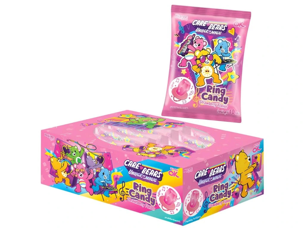 OK Care Bears Strawberry Ring Candy 10g