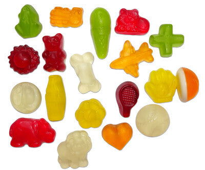 45 Féle Mystery Édes gumicukor mix 1 kg Pedro Gluténmentes