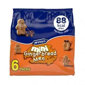 Mcvities Mini Gingerbread Men mézeskalács 114g