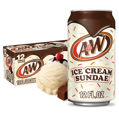 A&W Sundae fagylalt ízű üdítőital 355ml