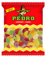Zselével töltött Trópusi Gumicukor mix 1 kg Pedro Gluténmentes