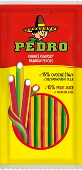 Pedro Filled Rainbow Cable Gummy Candy 80g