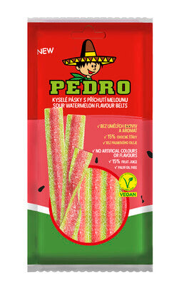 Extra savanyú Dinnye szíj gumicukor Pedro 80g