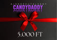 Ajándékutalvány 5000 Ft - 🍭CandyDaddy🍬