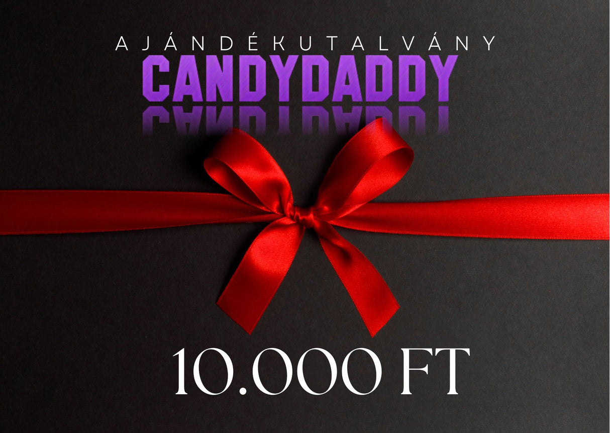 Ajándékutalvány 10.000 Ft - 🍭CandyDaddy🍬