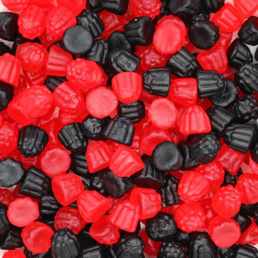 Málna és szeder Gumicukor mix 1 kg Pedro Gluténmentes
