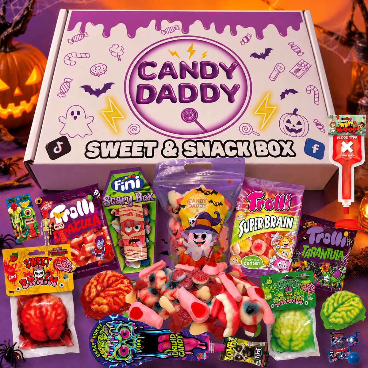 Halloween sweets sorting box xxl gift with ornament box