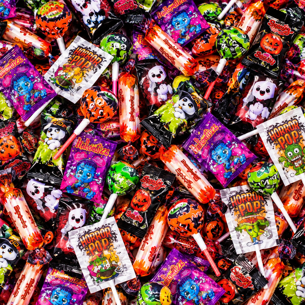 Halloween ömlesztett cukorka mix 50g