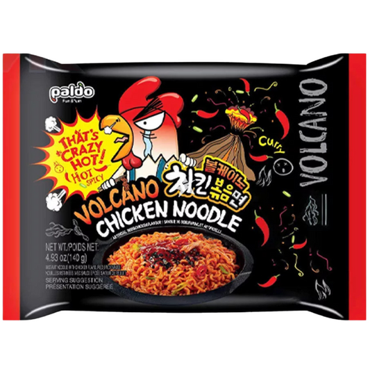 Paldo Volcano Chicken Noodles 140g KOR - Csirke ramen