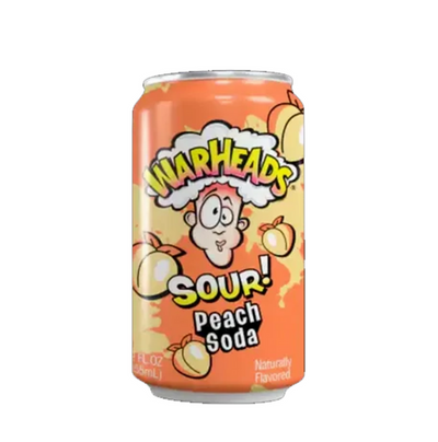 Warheads Peach Sour Soda 330ml EU