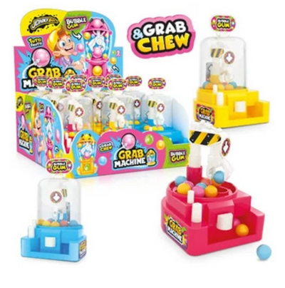 Johny Bee Grab Machine - Mini markolós játékgép rágóval 15g