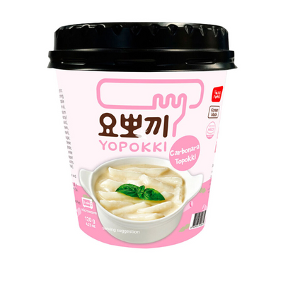 Yopokki Topokki Carbonara Cup 120g - 🍭CandyDaddy🍬