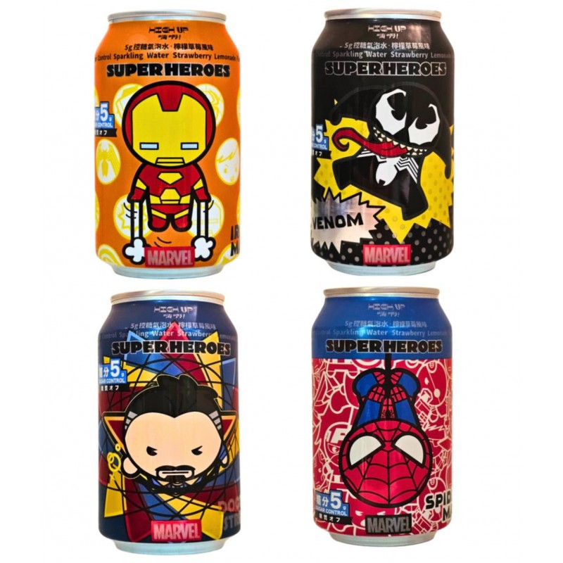 Marvel Superheroes Mystery Lemon ital High Up 330ml