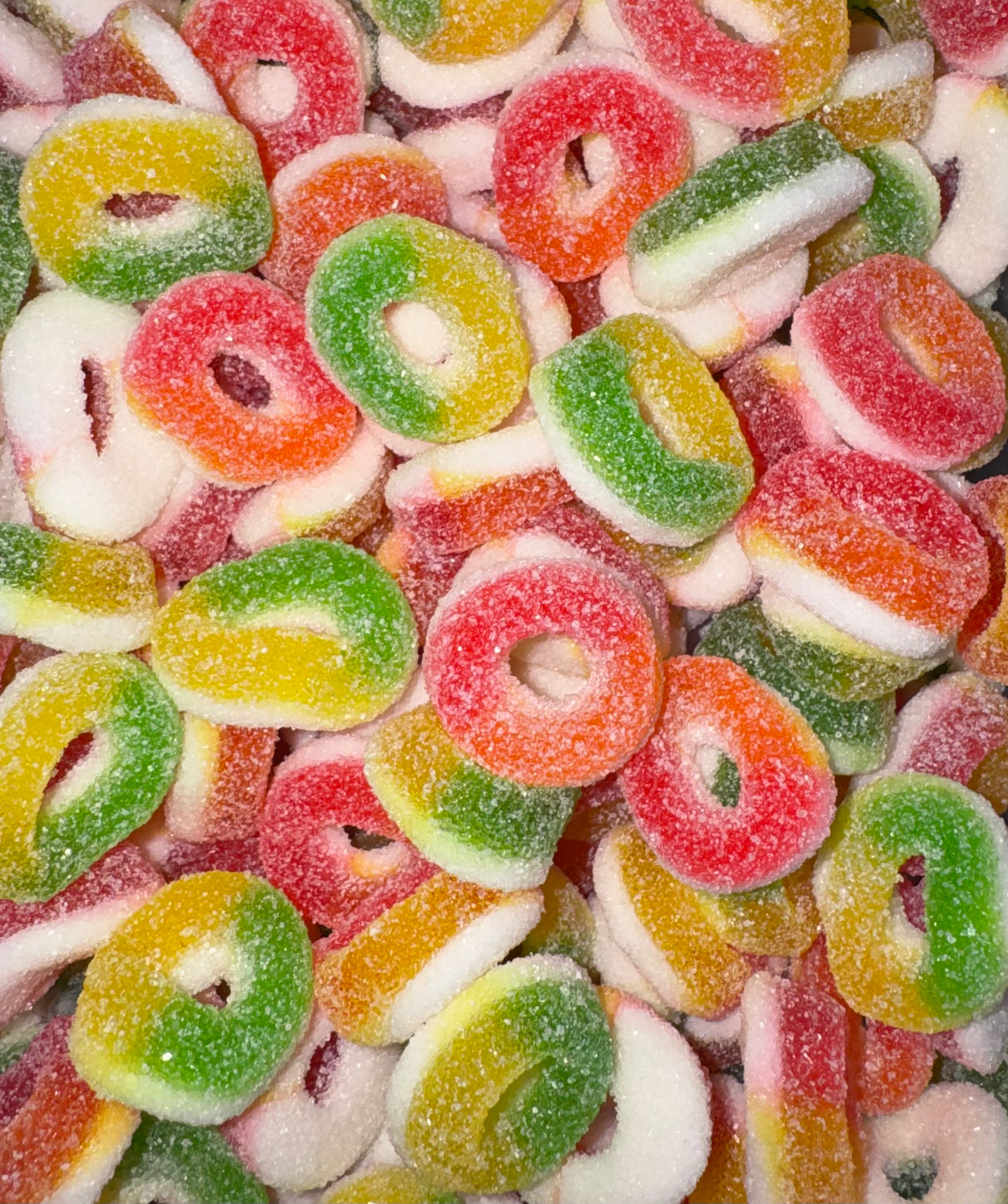 Savanyú mini karika gumicukor mix 1kg