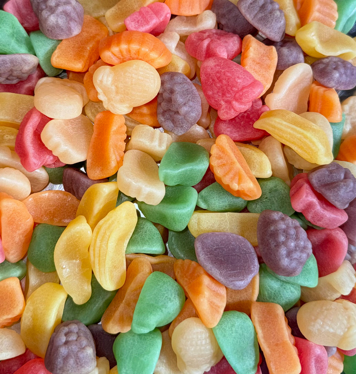 Extém puha zselével töltött tropical gumicukor mix