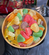 Extém puha zselével töltött tropical gumicukor mix