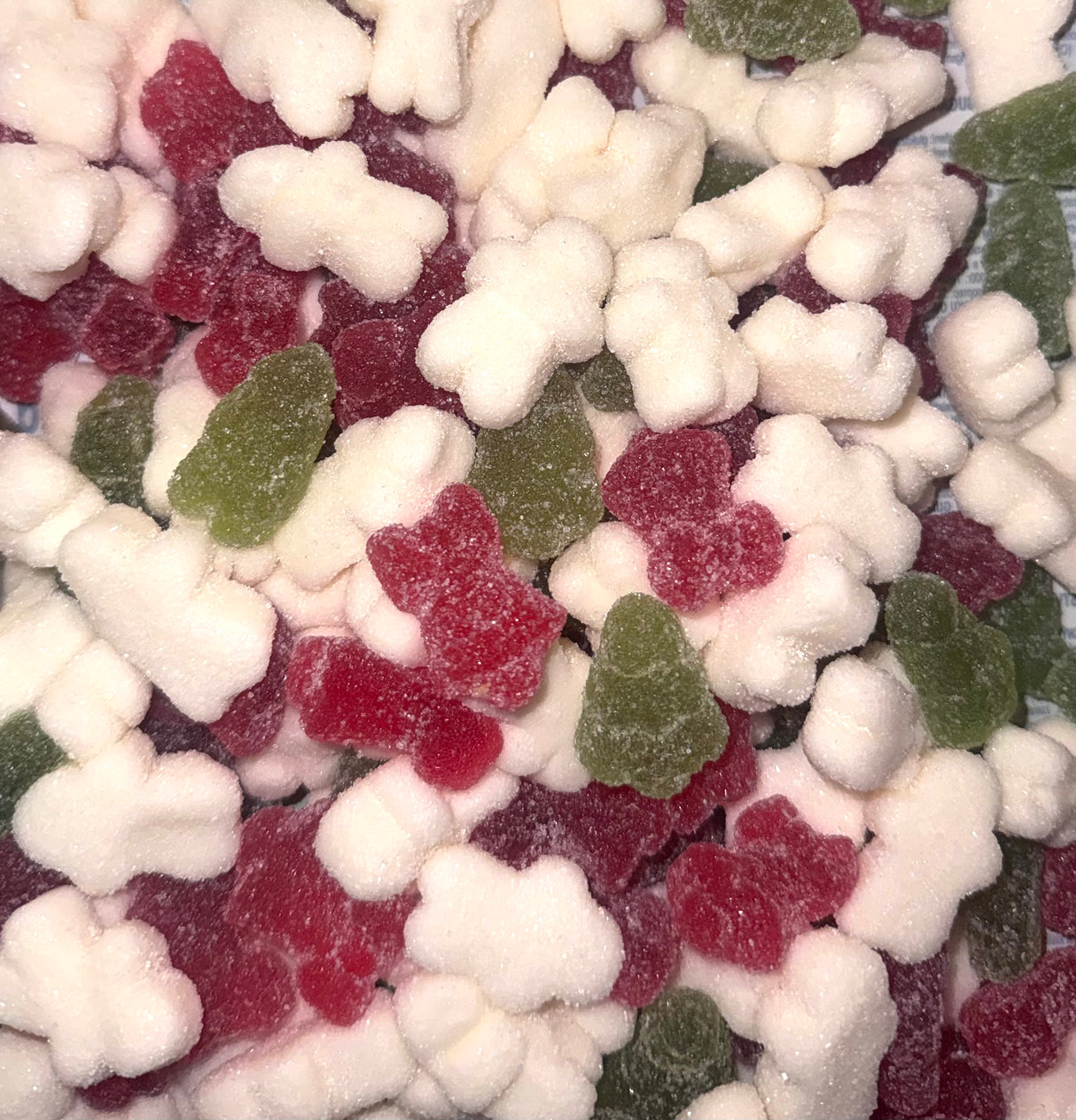 Savanyú Karácsonyi gumicukor mix Pedro 1kg