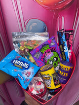 Love Candy Box - Édes - savanyú cukorka és gumicukor válogatás ajándékdobozban